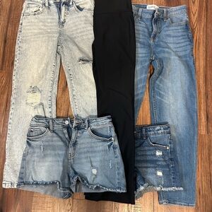 Kids clothes Bundle. Jeans, shorts, leggings. Abercrombie, Target, Old Navy